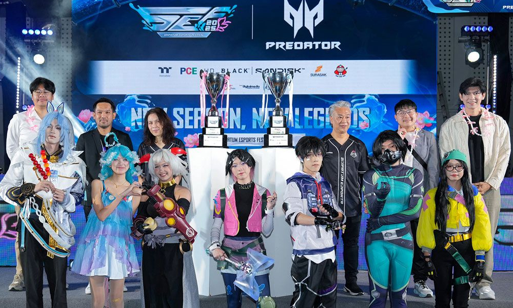 คณะดิจิทัลมีเดีย ม.ศรีปทุม จัดแข่งขัน Sripatum Esport Festival 2025 ดึงศักยภาพนักศึกษา ก้าวสู่มืออาชีพในอุตสาหกรรมอีสปอร์ต